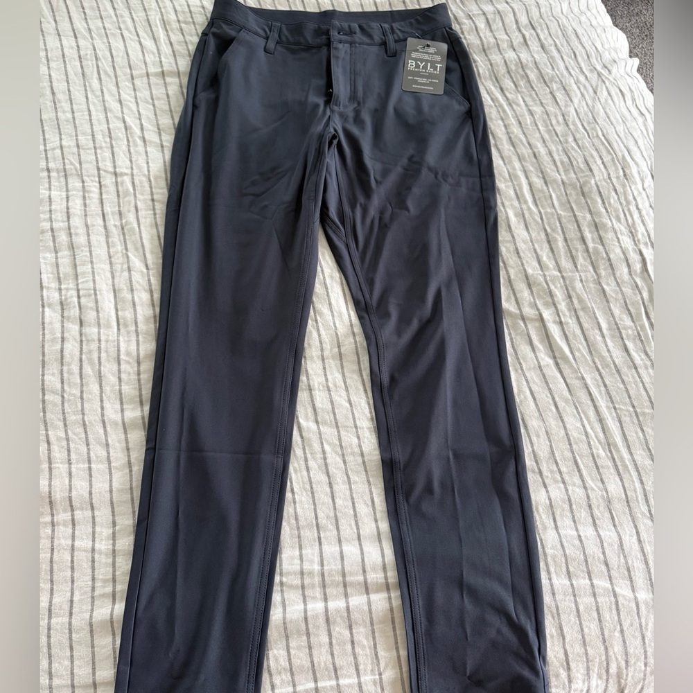 BYLT Men's every day pant Small Blue